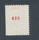 FRANCE - TYPE BECQUET N°YT 1815b) DOUBLE NUMERO ROUGE NEUF** SANS CHARNIERE -  COTE YT : 25€ - 1974 - 1971-1976 Marianne De Béquet