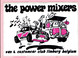 Sticker - The Power Mixers - Van & Customcar Club Limburg Belgium - Autocollants