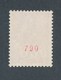 FRANCE - TYPE BECQUET N°YT 1816c) NUMERO ROUGE GOMME TROPICALE NEUF** SANS CHARNIERE -  COTE YT : 25€ - 1974 - 1971-1976 Marianne De Béquet