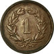 Monnaie, Suisse, Rappen, 1908, Bern, TTB, Bronze, KM:3.2 - Autres & Non Classés