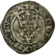 Monnaie, France, Charles VI, Florette, Paris, TB+, Billon, Duplessy:387A - 1380-1422 Charles VI Le Fol