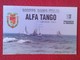 POSTAL POST CARD QSL RADIOAFICIONADOS RADIO AMATEUR GRUPPO ALFA TANGO ITALIA ITALY ITALIE PROVINCIA DI IMPERIA LIGURIA - Otros & Sin Clasificación