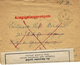 Juillet 1940 - Enveloppe D'Ambres ( Gironde ) Pour Un Officier Français P G  Avec Bande De Retour Bilingue - Guerre De 1939-45