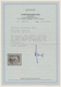 Dt. Besetzung II WK - Zara: 1943, 3,70 Lire Dunkelbläulichviolett, Aufdruck Type I, Gebraucht Mit Te - Besetzungen 1938-45