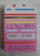 AC - COLLORYS PARTY FILTERS HARD PACK EMPTY CIGARETTE BOX FOR COLLECTION - Other & Unclassified