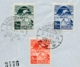 Indonesia - 1951 - Asiatic Olympic Games Op R-cover Met Inlegvel 1st Day Van Djakartakota/4 Naar Amsterdam - Indonesien