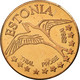 Estonia, Fantasy Euro Patterns, 2 Euro Cent, 2004, SPL, Copper Plated Steel - Estonie