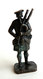 FIGURINE KINDER  METAL SOLDAT ECOSSAIS 1743  3 RP JOUEUR DE CORNEMUSE 80's Bruni - KRIEGER SCHOTTEN Dudelsackpfeifer (2) - Figurines En Métal