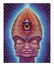 Postcard Pschedelic Art - Alex Grey - Size 15x10 Cm. Aprox. Unused - Pintura & Cuadros