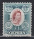 CYPRUS 1960 - Stamp Of 1955 Overprinted KEY VALUE 1 POUND! - Usati