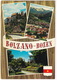 Bolzano - Bozen - Castel Roncolo - Schloss Runkelstein :  2x Panorama, Giardini Del Viale Stazione - (Italia) - Bolzano (Bozen)
