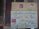 Lot De 20 Recommande Lettre Recommandee Tout En Photo - 1921-1960: Modern Period