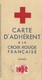 Carte D'adhérent à La Croix Rouge Française 1952 - Comité D'ABBEVILLE - Publicidad