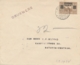 Nederlands Indië - 1934 - 2 Cent Opdruk Op LP-zegel - Enkelfrankering Op Drukwerk Lokaal Batavia - Nederlands-Indië