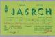 JP.- QSL KAART. CARD. JAPAN. JA6RCH. YOSHIAKI 'YOSHI' TAKASHIMA. SAGA - KEN. JARL. - Radio-amateur