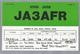 JP.- QSL KAART. CARD. JAPAN. JA3AFR. OP: NAOKATSU - NAO - NAGASAKI. HYOGO. - Radio Amateur