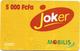 @+ Recharge Mobilis Joker Du Cameroun (5000 FCFA) - Cameroun