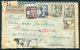 1943 X 2 Censor Airmail Registered Covers Irun, Madrid - Lisbon, London Undercover PO Box Address. Polish Escaper? - Covers & Documents