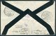 1943 X 2 Censor Airmail Registered Covers Irun, Madrid - Lisbon, London Undercover PO Box Address. Polish Escaper? - Covers & Documents