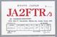 JP.- QSL KAART. CARD. JAPAN. JA2FTR / 3. OP: YUKIMASA WAKAYAMA. AYABE, KYOTO. - Radio-amateur