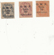 SYRIE Y.T. No 45-46-47 H - Unused Stamps