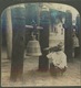 PHOTOS STEREO - MYANMAR - BURMA - BIRMANIE - PAGAN - Ringing A Temple Bell , In A Temple Courtyard - Stereoscopic