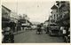 Indonesia, JAVA BANDUNG, Street Scene With Shops, Cars (1934) RPPC Postcard - Indonesië