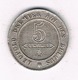 5 CENTIMES 1862  BELGIE /5543/ - 5 Centimes