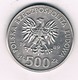 500 ZLOTYCH 1989 POLEN /5546/ - Pologne