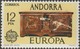 Andorre Espagnol 1976 Y&T 95 X 2. Europa, Curiosité D'encrage. Neufs Sans Charnières - Autres & Non Classés