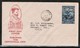 CANADA   Scott # 208 ON FIRST DAY COVER To U.S.A. (JUL/1/34)---SCARCE (OS-484) - ....-1951