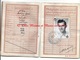 PASSEPORT 1957 FRANCE GARCIA ROGER NE 1916 ORAN ALGERIE SECRETAIRE GVT GENERAL - GENEVE JUNQUERA CERBERE PORT BOU - Historical Documents