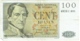 Billet. Belgique. 100 (cents) Francs. 1954. - 100 Franchi