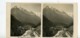 France Alpes Chemin De Fer Martigny Chamonix Ancienne Photo Stereo Wehrli 1900 - Stereoscopic