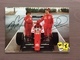 Cartoncino Ufficiale Ferrari Agip Presentazione Stagione  F1 Del 1990 Prost E Mansell - Grand Prix / F1