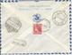 1948 - REPRISE RELATION FRANCE-ESPAGNE Par AIR FRANCE - SUPERBE AFFRANCHISSEMENT - Retour Envoyeur - Lettres & Documents