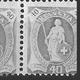 1882 - 1906 STEHENDE HELVETIA Gezähnt →  SBK- 2 X 97A* / Abart 3.23 Fehlendes Diadem & Retouche    ►RAR◄ - Unused Stamps