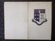 Menu. 58. Menu De La Réunion Des Anciens 1909-1959. Institut Notre Dame De Bonne Espérance Braine Le Comte - Menú