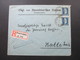 DR 1924 50 Jahre Weltpostverein Nr. 369 MeF Einschreiben Neugattersleben No 656 Gräfl. Von Alvensleben'sches Rentenamt - Briefe U. Dokumente