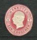 HANO - Timbre D'Entier Postal   (*)    1g  Rose George V    BE  2 Scans - Hannover