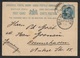 1905 - INDIA - 1A PSC Used In RANGOON, BURMA (MYANMAR) To BREMERHAVEN, GERMANY - 1882-1901 Imperio