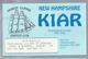 US.- QSL KAART. CARD. K1AR. YANKEE CLIPPER. NEW HAMPSHIRE. JOHN DORR, WINDHAM. ROCKINGHAM COUNTY. CONTEST CLUB. USA. - Radio Amatoriale