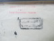 Türkei 1918 GA Umschlag Mit Aufdruck Un 2 Zusatzfrankaturen Fred Hornstein Local Boscovitch Smyrne - Hannover - Covers & Documents