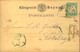 1877, UNSLEBEN, Segmentstempel Auf 5 Pfg. Wappen Ganzsachenkarte - Interi Postali