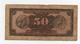 Billet De Banque Grèce 50 Eonikh Tpareza Maiot 1927 Bank Note Of America - Grecia