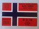 POSTAL POST CARD QSL RADIOAFICIONADOS RADIO AMATEUR GRUPPO ALFA TANGO ITALIA DIVISION NORWAY NORGE NORUEGA FLAG...VER - Otros & Sin Clasificación