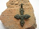 Ancient Vikings Bronze Cross 10-13 Centuries - Arqueología