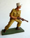 SOLDAT FIGURINE FIG STARLUX 1958 SOLDAT LEGIONNAIRE 5090 CHARGEANT Socle Vert Kaki - Starlux