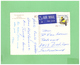 1981 AUSTRALIA THE GRAMPIANS VIC. AIR MAIL POSTCARD WITH 1 BIRD STAMP TO SWISS - Covers & Documents