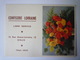 2019 - 1841  Calendrier  PUB  1960  :  CONFISERIE LORRAINE  (ORAN)   - Small : 1941-60